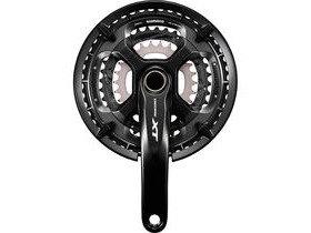 Shimano Deore XT FC-T8000 Deore XT triple chainset 10-speed, with chainguard, 48/36/26T, 170 mm